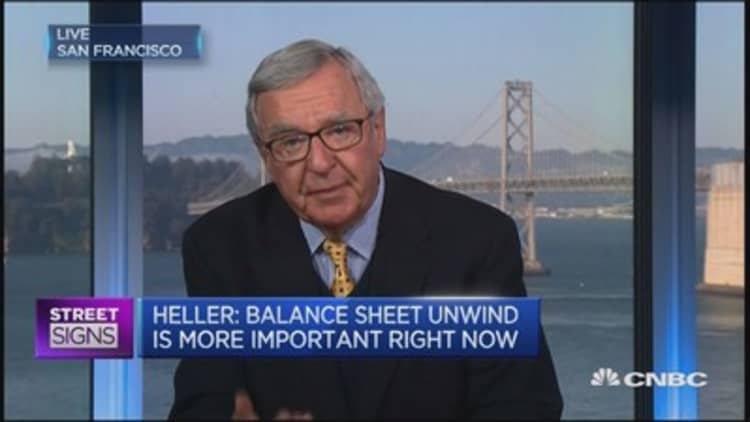 Heller: Fed may start tapering in September