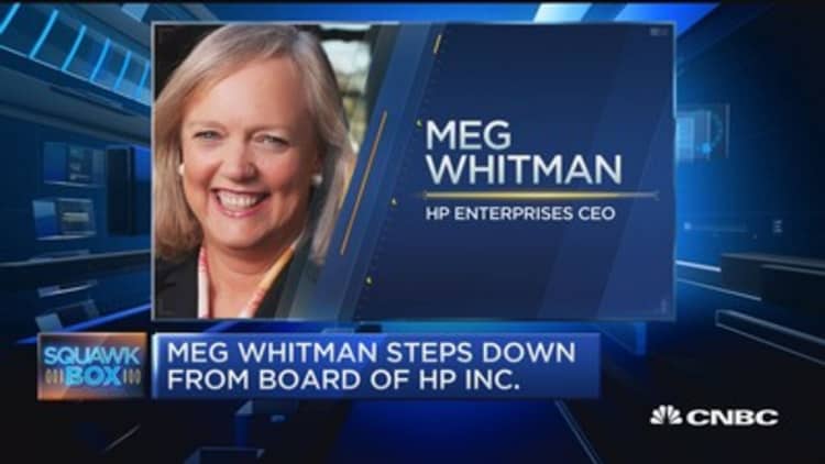 Meg Whitman steps down from HP Inc. board
