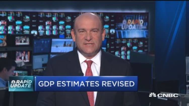 Second quarter GDP estimates revised up