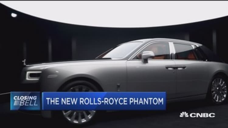 Rolls-Royce rolls out first Phantom in 13 years