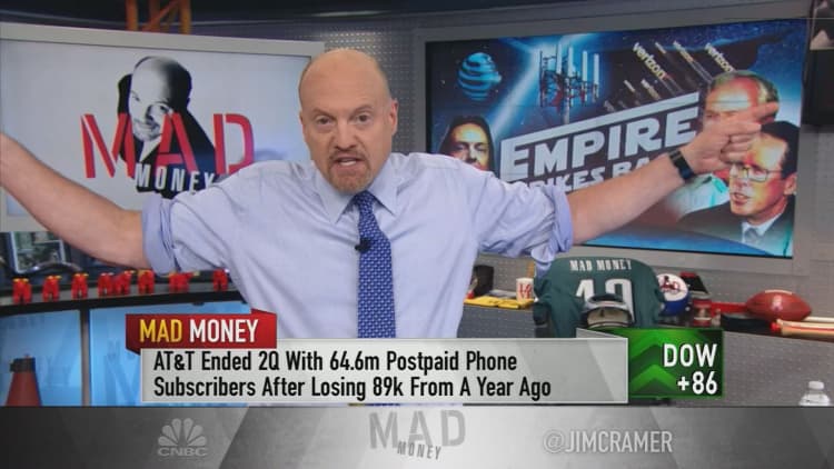 Cramer: These 2 storied telecom empires are striking back