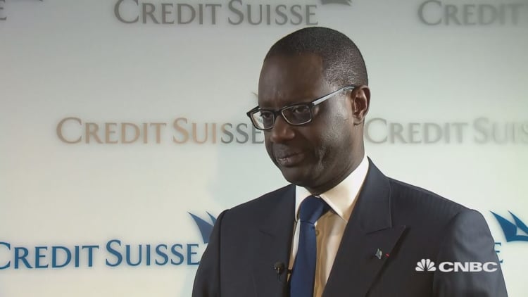 Credit Suisse CEO: Wealth management strategy 'starting to pay off'