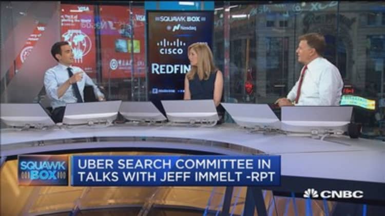 Meg Whitman says she won't be Uber CEO