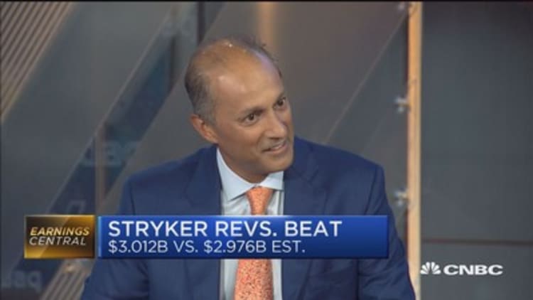 Stryker CEO: For us it's always about innovation in medical technology