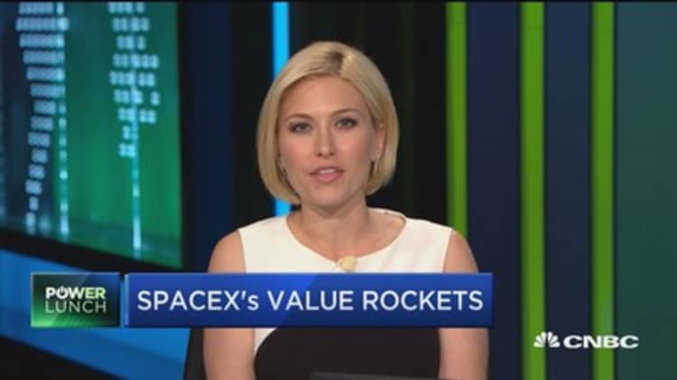 SpaceX's value rockets