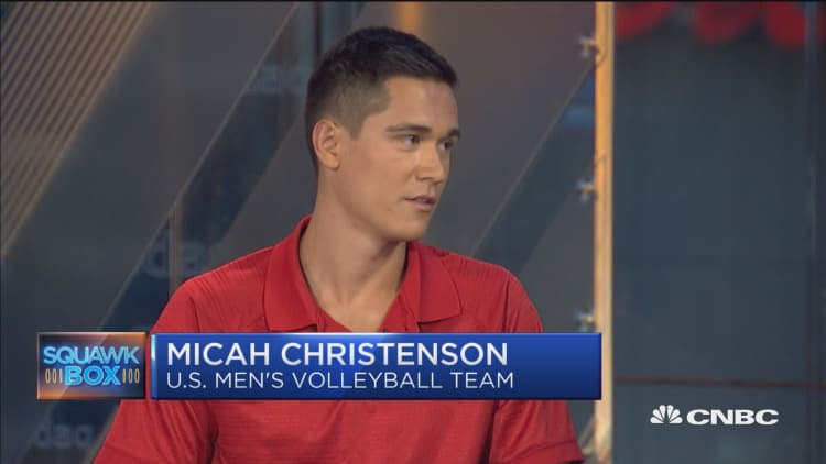 Spiking popularity in US volleyball: Micah Christenson