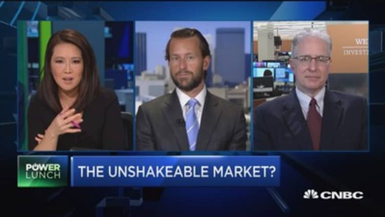 Is the market unshakable?
