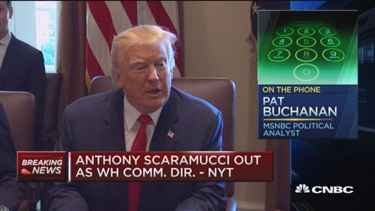 Scaramucci exit an extremely healthy sign for Gen. Kelly's command: Pat Buchanan