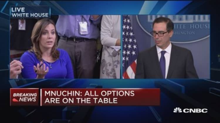 Mnuchin: We will continue to monitor the situation in Venezuela