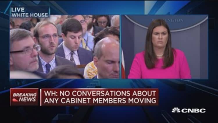 Sarah Sanders: We're continuing to push through with Obamacare repeal and replace