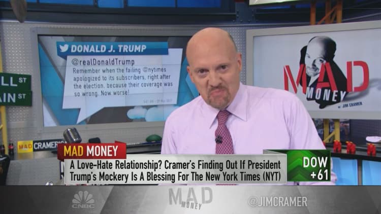 Cramer on the not-so-failing New York Times