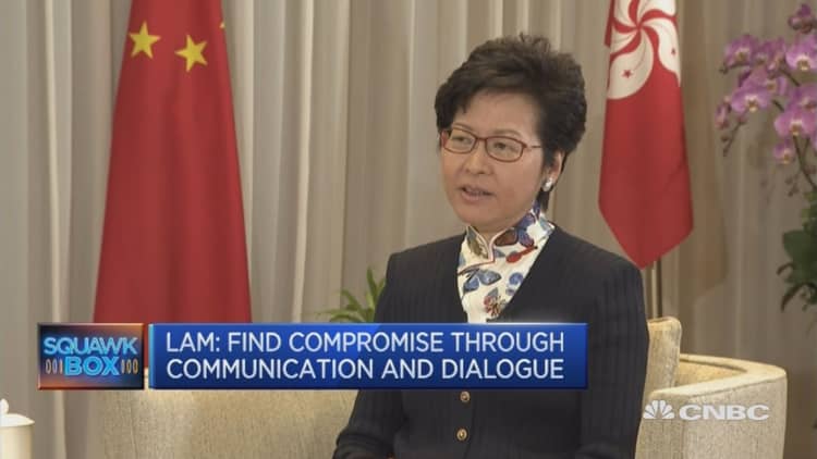 Things aren't just black and white: Carrie Lam 