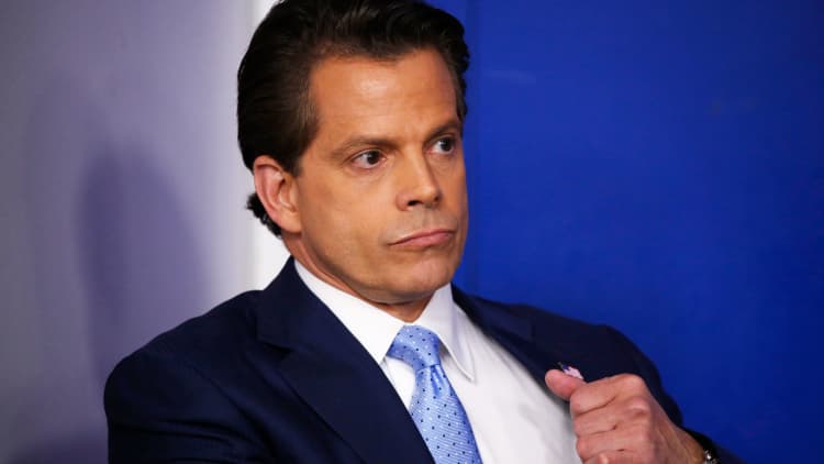 Anthony Scaramucci talks White House turmoil and the effect on the market