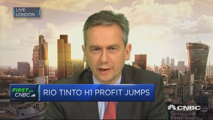 $3 billion of cash returns happening today: Rio Tinto CEO