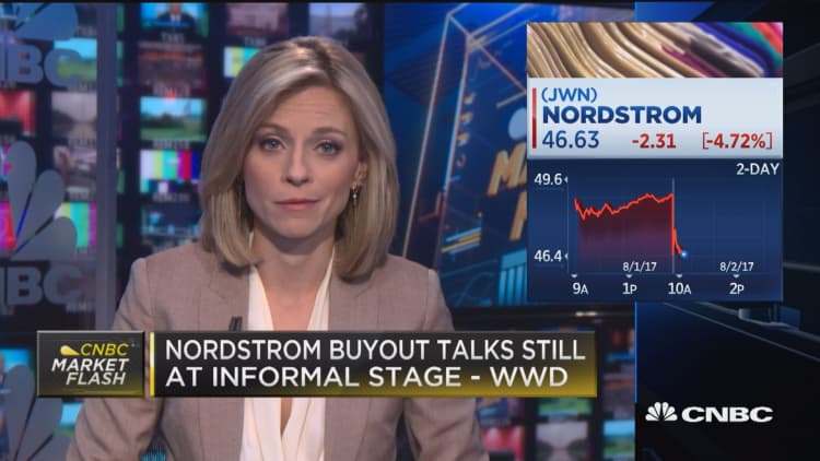 Nordstrom buyout talks still at informal stage -WWD