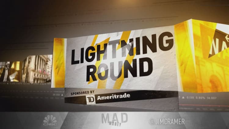 Cramer's lightning round: It's amazing what speculative stocks can do
