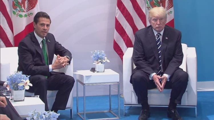 Trump speaks a lot differently about his border wall in private call with Mexican president