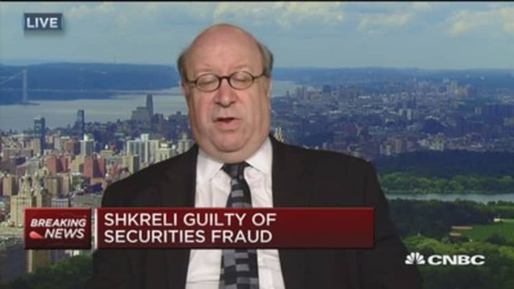 Any day you're convicted of three federal felonies is a bad day: Attorney on Shkreli verdict