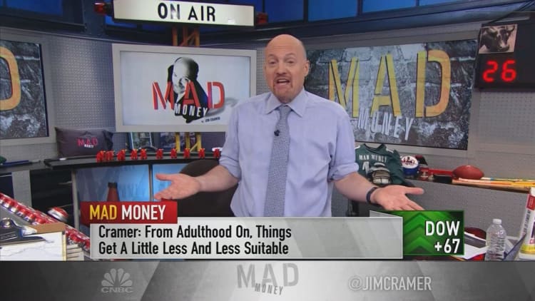 Cramer's advice for investing in your 20s, 30s, 40s and beyond