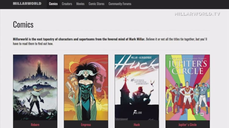 Netflix's first acquisition is a comic book company