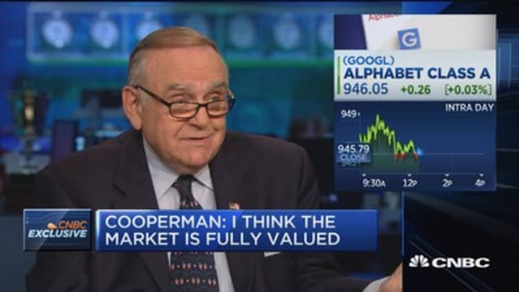 Cooperman: Our largest position is in Alphabet