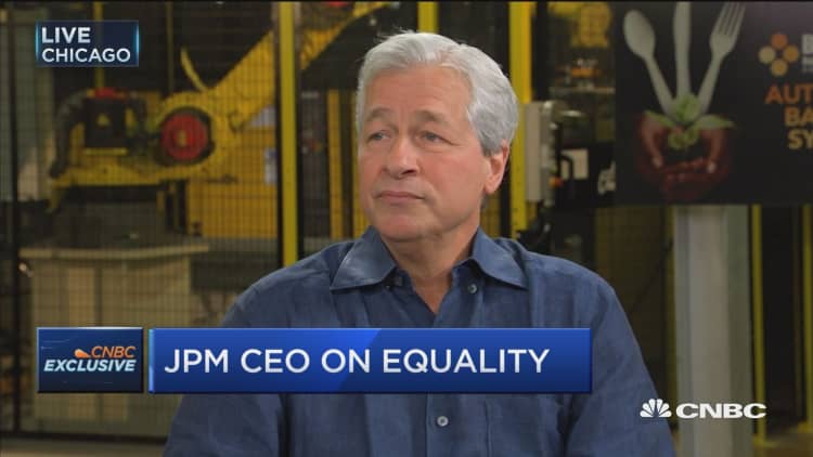 Jamie Dimon: I'm proud of what we've done for gender equality