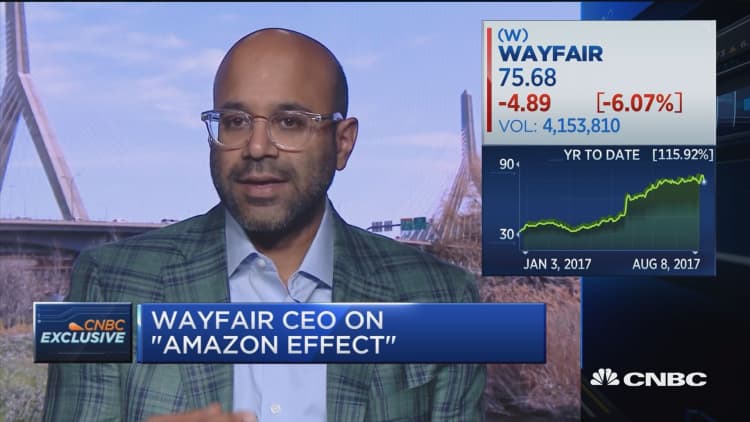 Wayfair CEO Niraj Shah: We've been a big beneficiary of internet disruption
