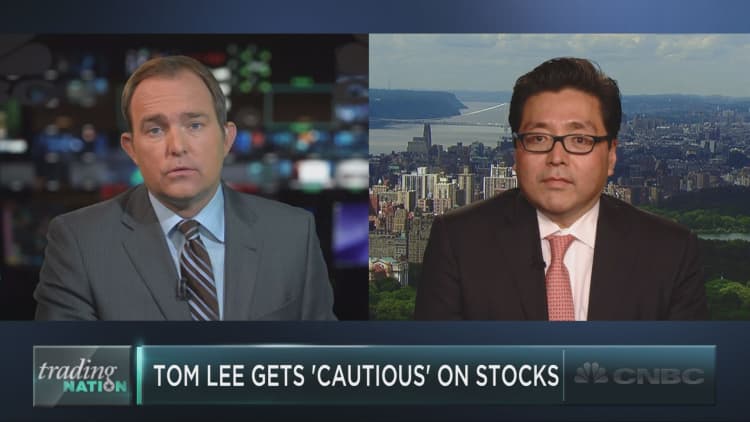 Fundstrat's Tom Lee on his biggest market worries now