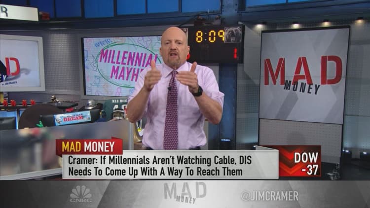 Cramer tracks the impact of millennials across the stock market