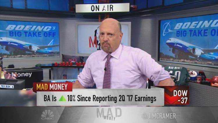 Cramer explains why analysts missed the rally in Boeing's soaring stock