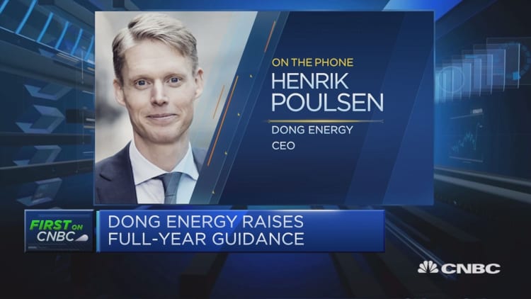 Offshore wind position growing rapidly: DONG CEO