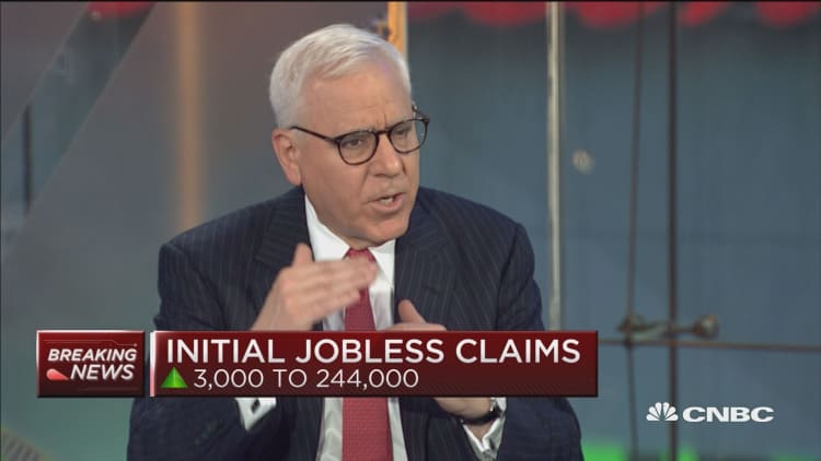 David Rubenstein: Fed likely to only hike in December