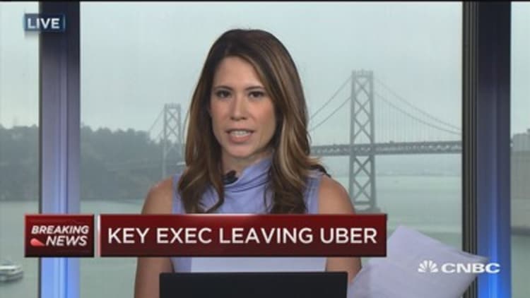 Uber senior VP Ryan Graves steps down