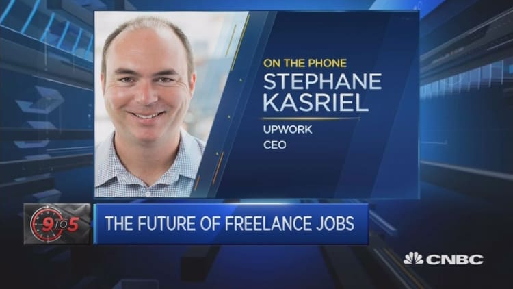 Freelance is 'win-win' for companies and workers: Upwork CEO