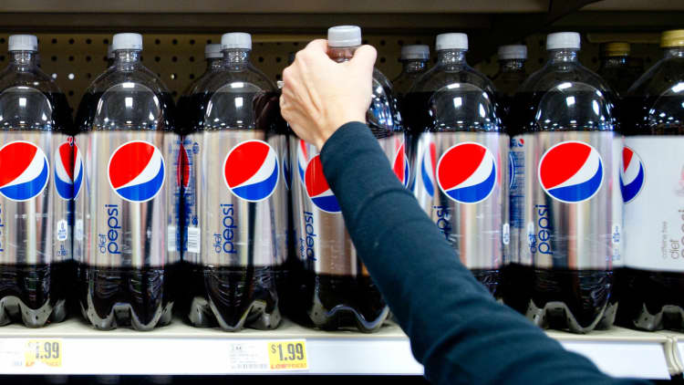 PepsiCo organic revenue grew by 4.3% in the fourth quarter