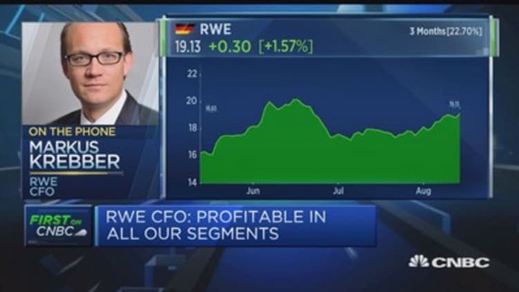 German government needs to ensure security of supply: RWE CFO