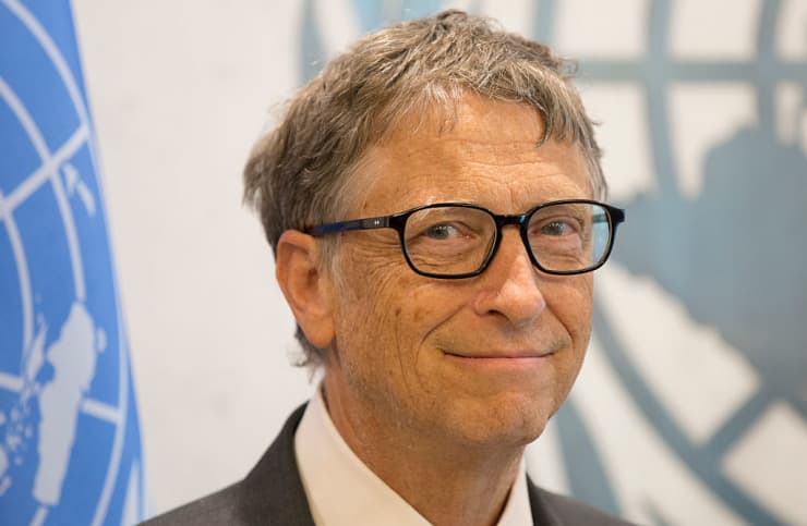 PREMIUM Bill Gates close up