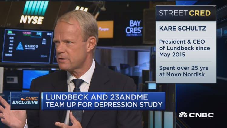 Lundbeck and 23andMe team up for depression study
