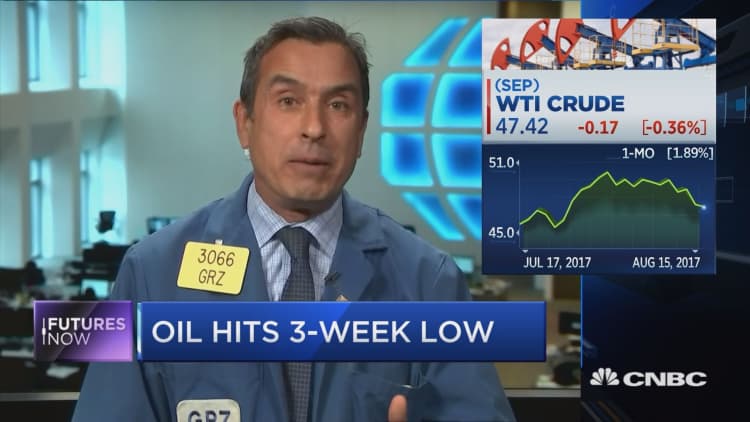 Oil hits a 3-week low, but one trader sees a crude comeback