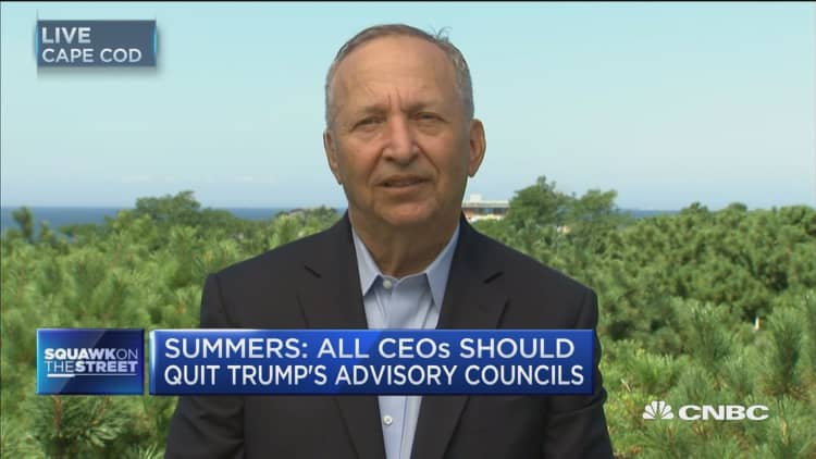 Former Treasury Secretary Larry Summers on Trump comments: 'This is an action without precedent'