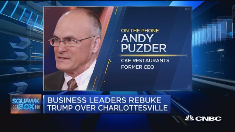 Dissolving business councils best for Trump and CEOs: Andrew Puzder