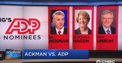 Bill Ackman's ADP proxy fight heats up