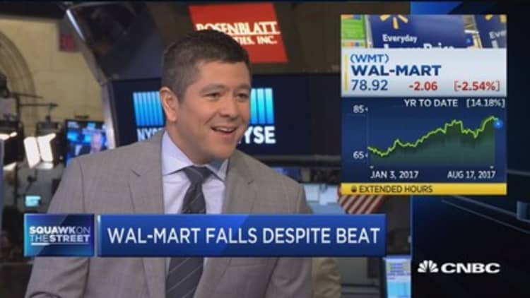 'Worried' about Wal-Mart's grocery comps: Jim Cramer