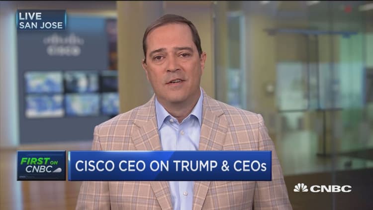 Cisco CEO: We need to focus on uniting the country