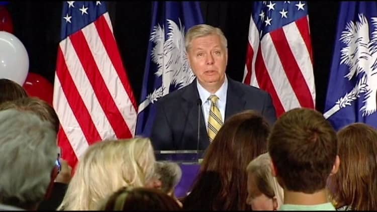 Trump lashes out at Sen. Lindsey Graham for comments on Charlottesville
