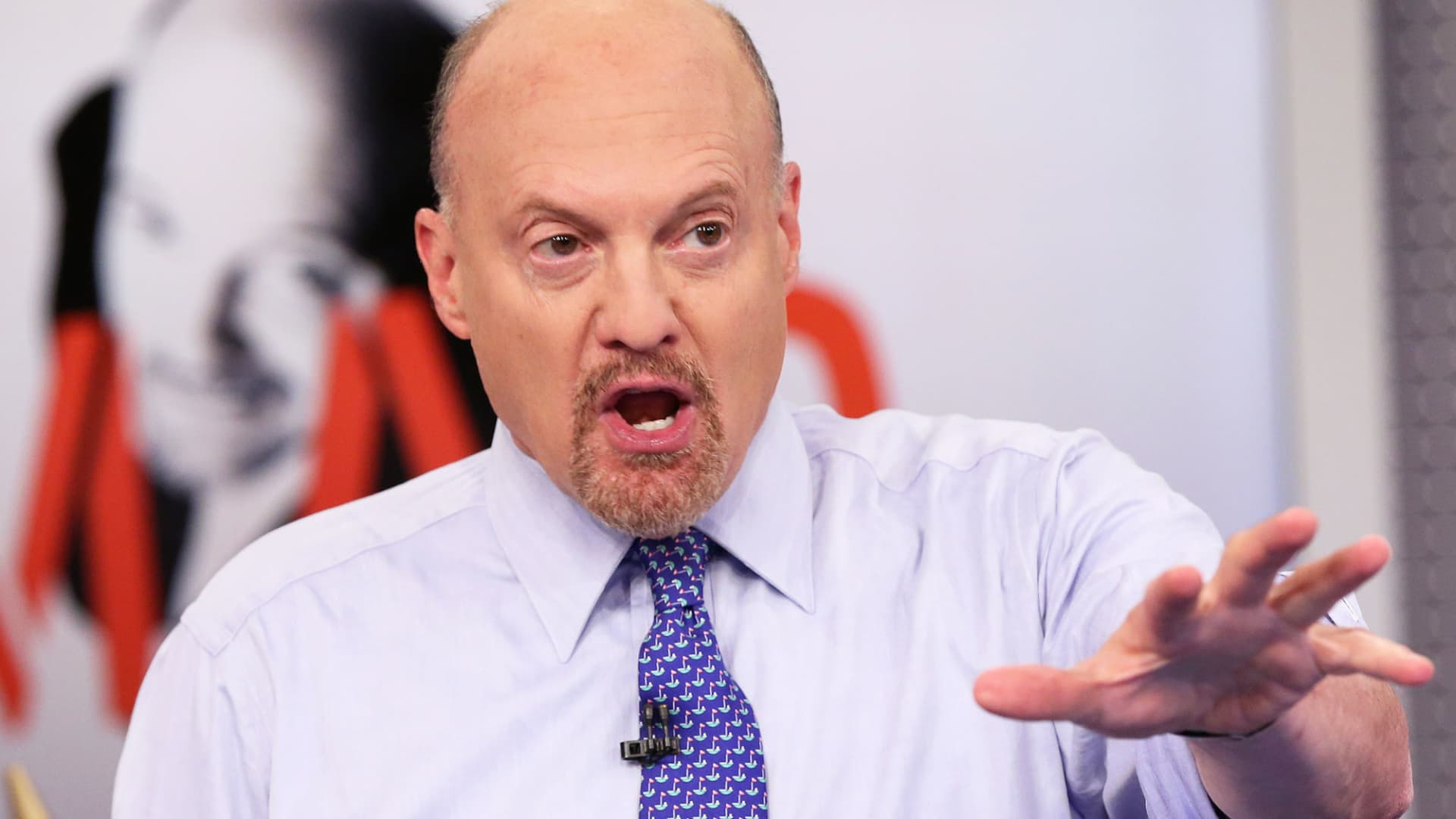 Cramer says the pull of the bond market is worrying, so keep some cash on hand