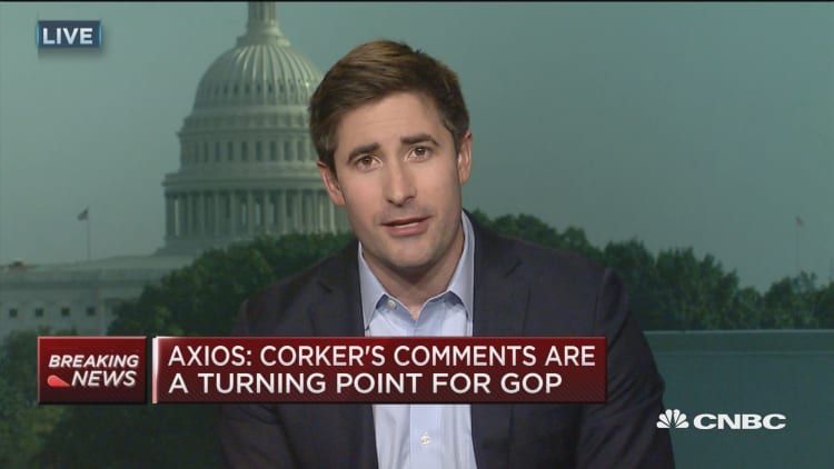 Axios: Corker's comments a turning point for GOP