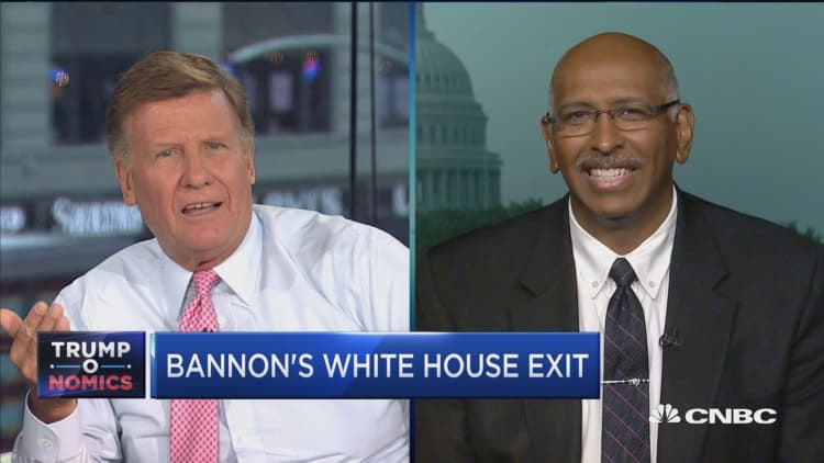 Now that Bannon's out, it's not going to be 'pretty' for GOP this fall: Fmr. RNC's Michael Steele