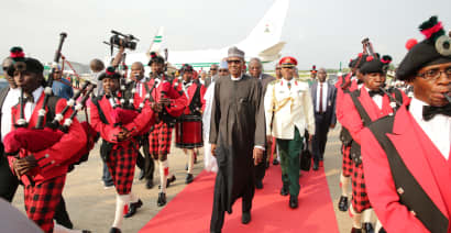 Nigeria's President Buhari slams calls from militants to split country