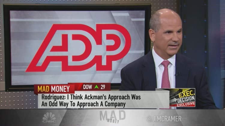 ADP CEO: Ackman needed 'leverage' over board
